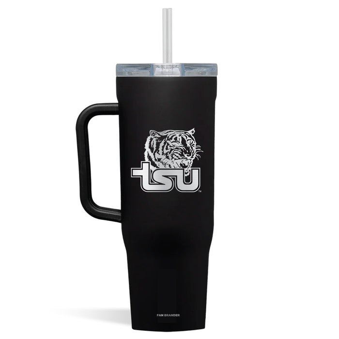 Corkcicle Cruiser 40oz Tumbler with Tennessee State Tigers Etched Primary Logo