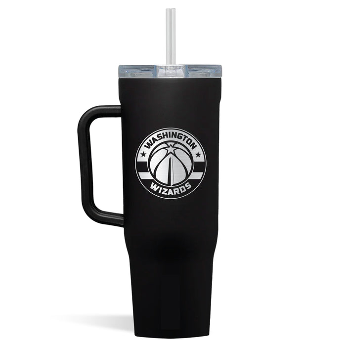 Corkcicle Cruiser 40oz Tumbler with Washington Wizards Etched Primary Logo