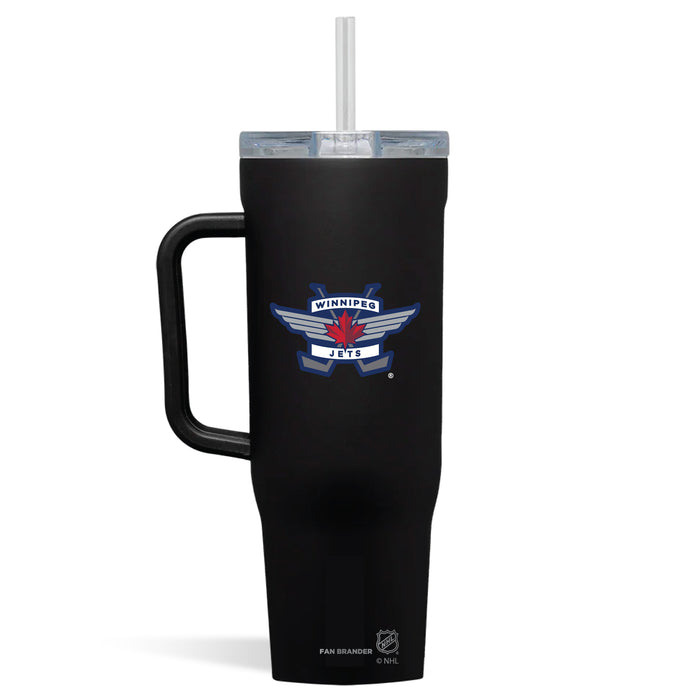 Corkcicle Cruiser 40oz Tumbler with Winnipeg Jets Secondary Logo