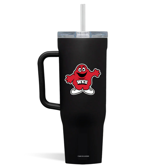 Corkcicle Cruiser 40oz Tumbler with Western Kentucky Hilltoppers Secondary Logo