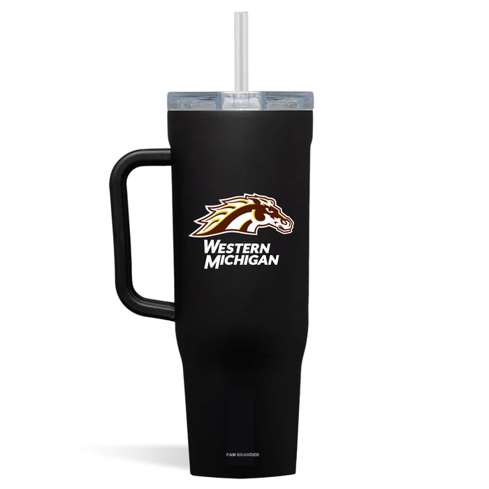 Corkcicle Cruiser 40oz Tumbler with Western Michigan Broncos Secondary Logo