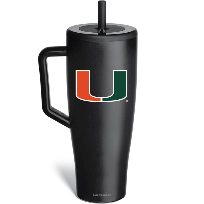 BruMate Era Tumbler with Miami Hurricanes Primary Logo