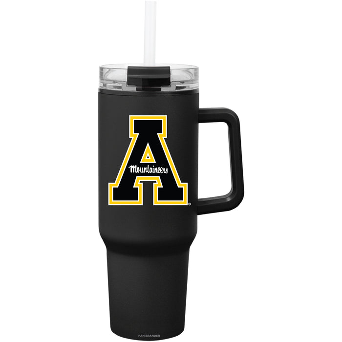Fan Brander Quest Series 40oz Tumbler with Appalachian State Mountaineers Primary Logo