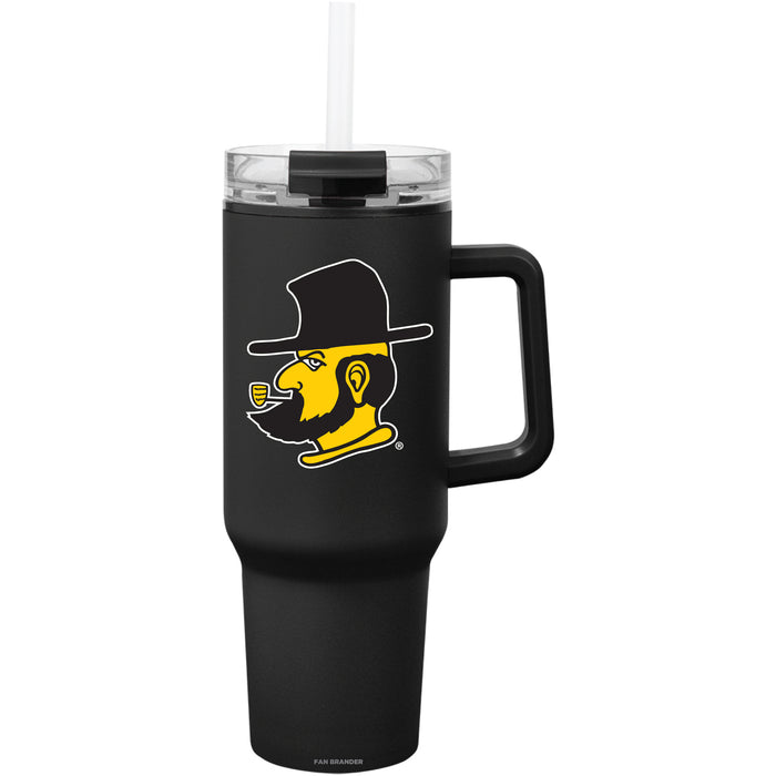 Fan Brander Quest Series 40oz Tumbler with Appalachian State Mountaineers Secondary Logo