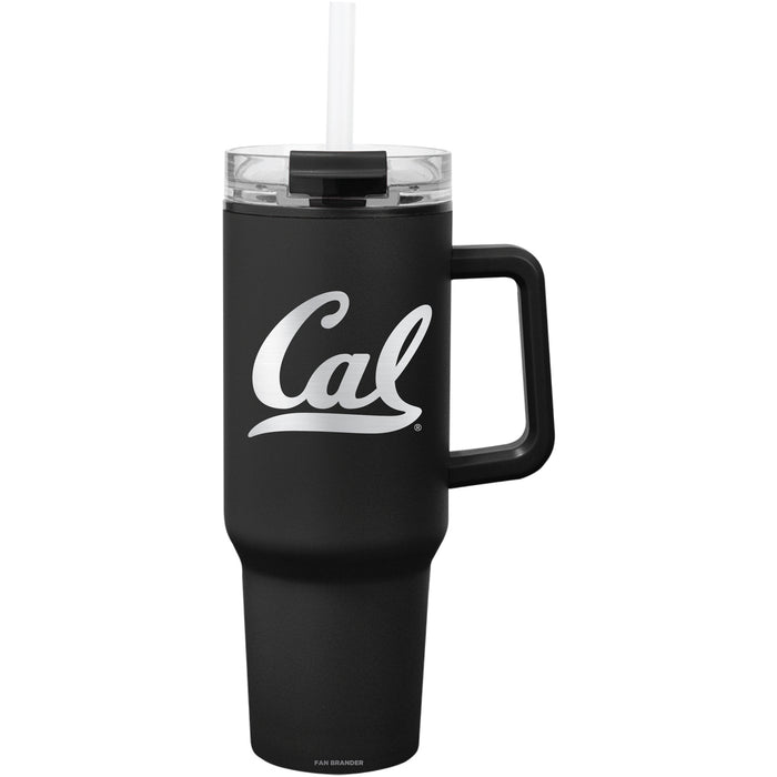 Fan Brander Quest Series 40oz Tumbler with California Bears Etched Primary Logo