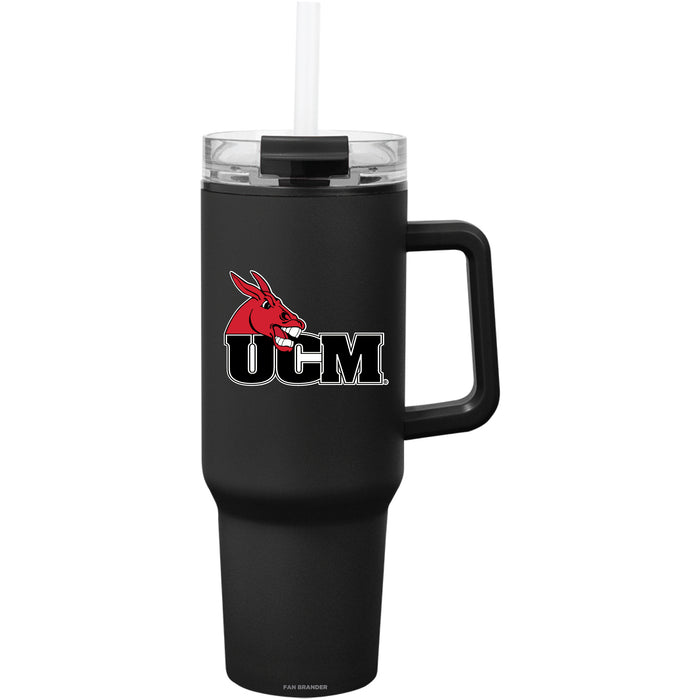Fan Brander Quest Series 40oz Tumbler with Central Missouri Mules Primary Logo