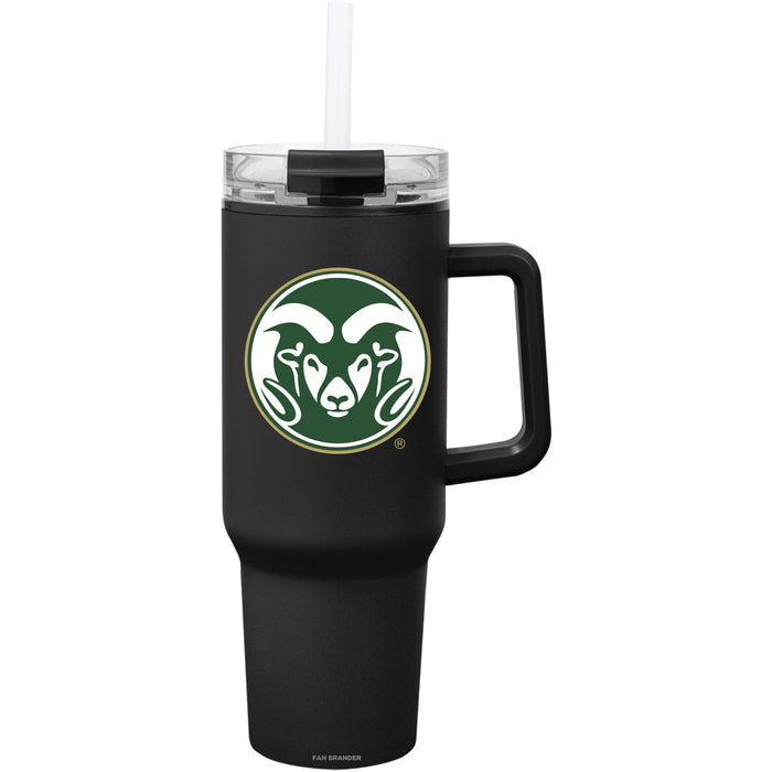 Fan Brander Quest Series 40oz Tumbler with Colorado State Rams Primary Logo