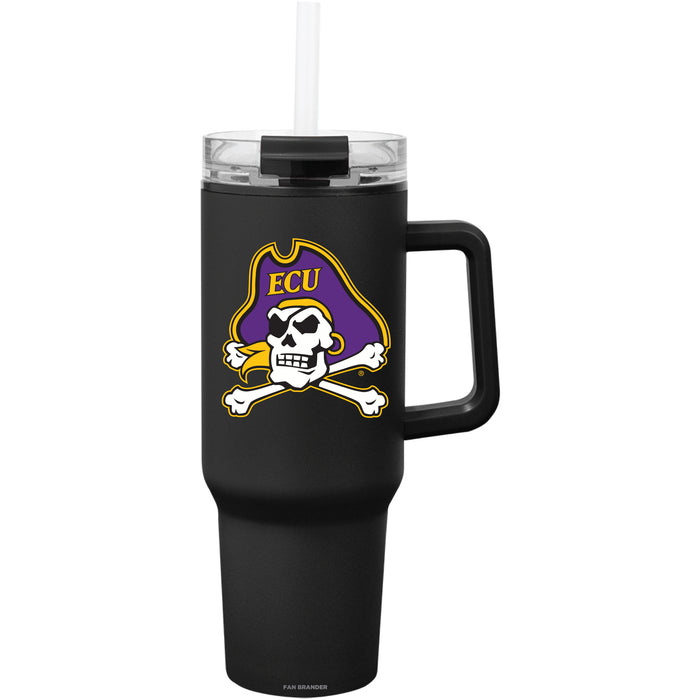 Fan Brander Quest Series 40oz Tumbler with East Carolina Pirates Primary Logo