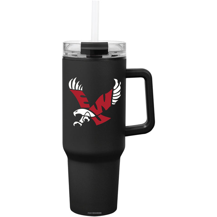 Fan Brander Quest Series 40oz Tumbler with Eastern Washington Eagles Primary Logo