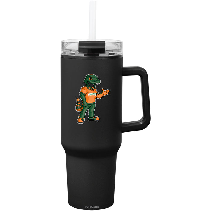 Fan Brander Quest Series 40oz Tumbler with Florida A&M Rattlers Secondary Logo