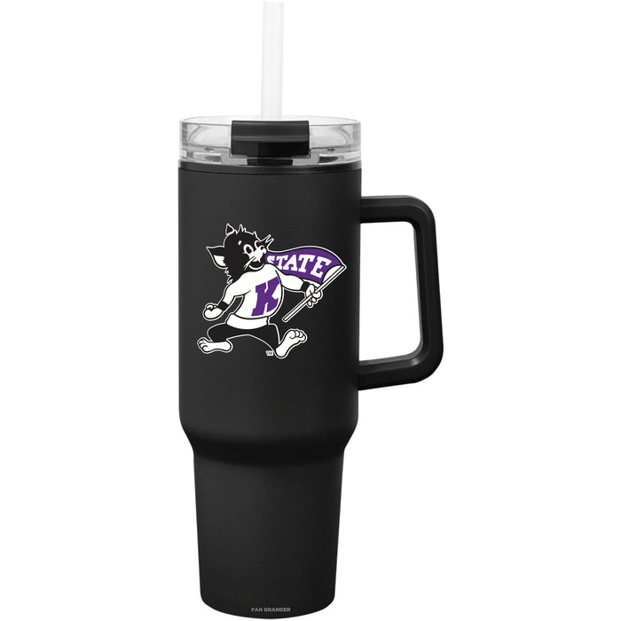 Fan Brander Quest Series 40oz Tumbler with Kansas State Wildcats Secondary Logo