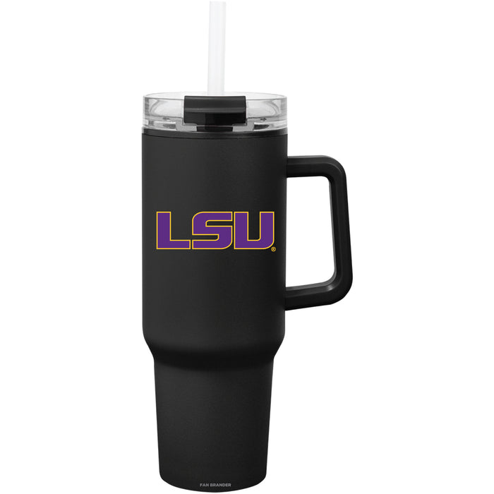 Fan Brander Quest Series 40oz Tumbler with LSU Tigers Primary Logo