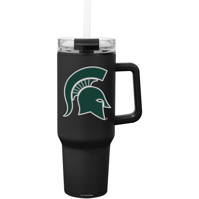 Fan Brander Quest Series 40oz Tumbler with Michigan State Spartans Primary Logo