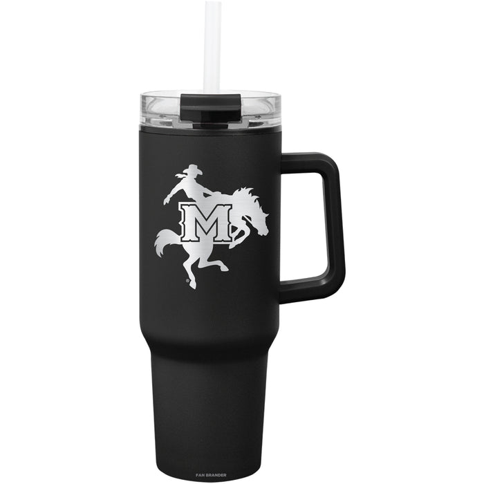 Fan Brander Quest Series 40oz Tumbler with McNeese State Cowboys Etched Primary Logo