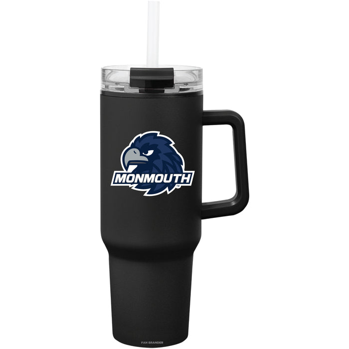Fan Brander Quest Series 40oz Tumbler with Monmouth Hawks Primary Logo