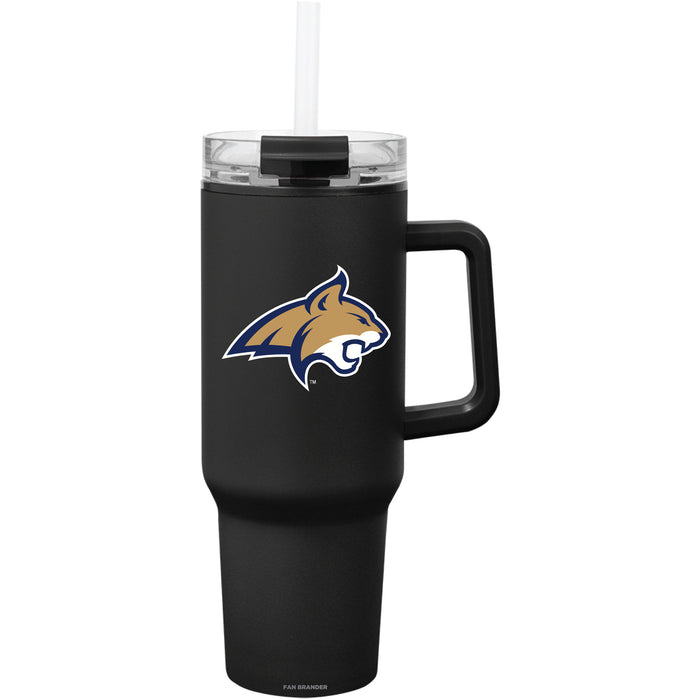 Fan Brander Quest Series 40oz Tumbler with Montana State Bobcats Primary Logo