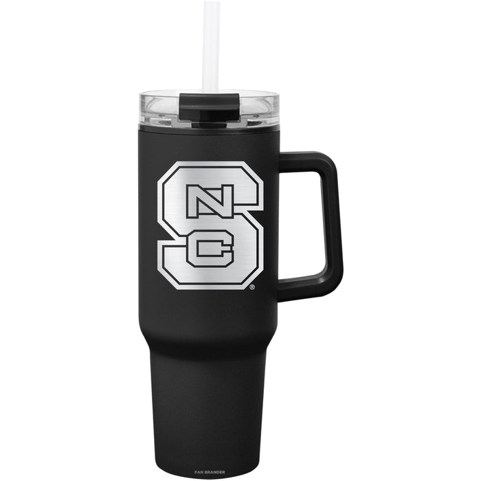 Fan Brander Quest Series 40oz Tumbler with NC State Wolfpack Etched Primary Logo