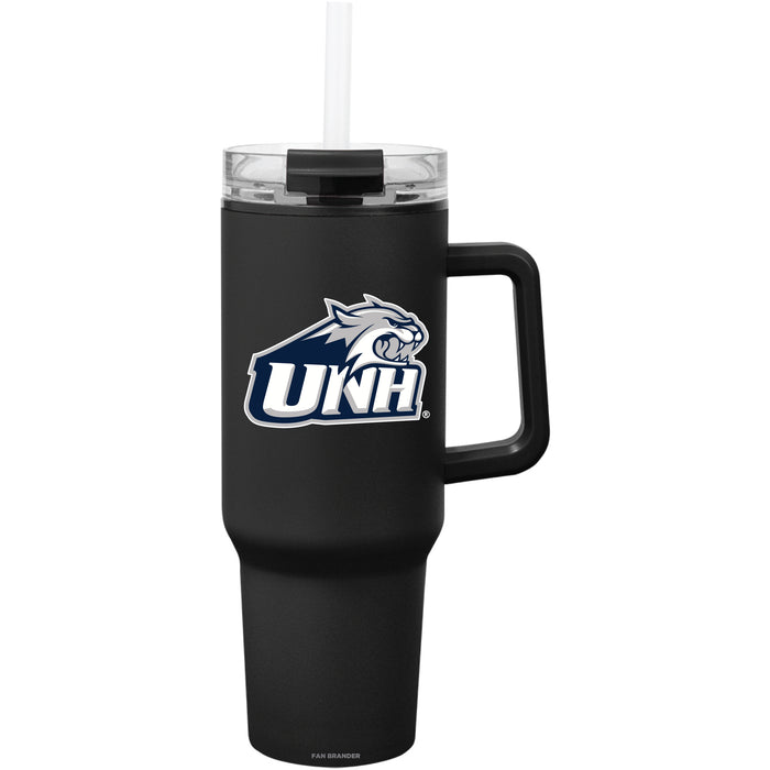 Fan Brander Quest Series 40oz Tumbler with New Hampshire Wildcats Primary Logo