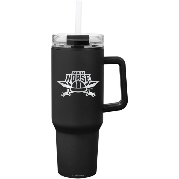 Fan Brander Quest Series 40oz Tumbler with Northern Kentucky University Norse Etched Primary Logo