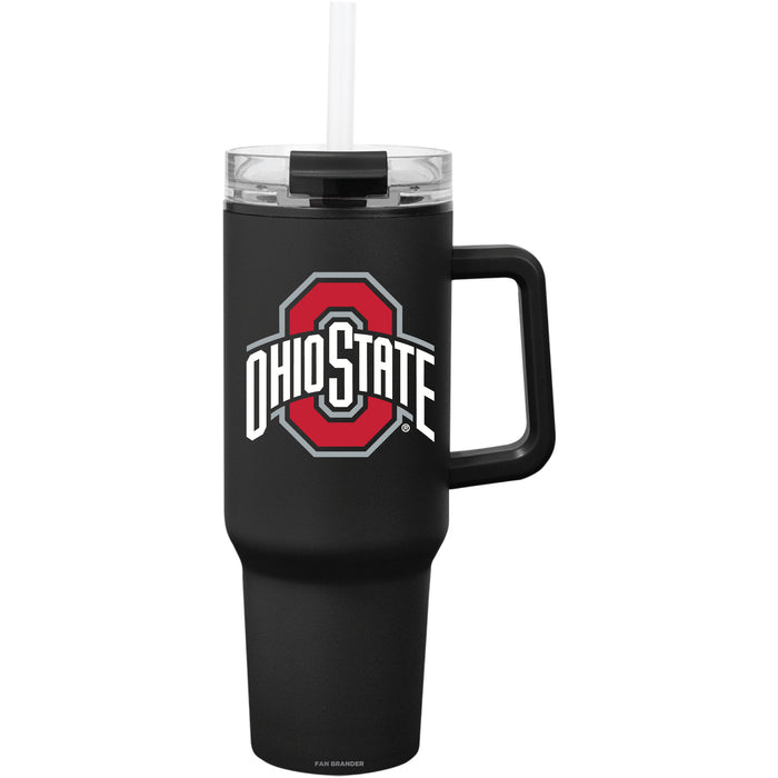 Fan Brander Quest Series 40oz Tumbler with Ohio State Buckeyes Primary Logo