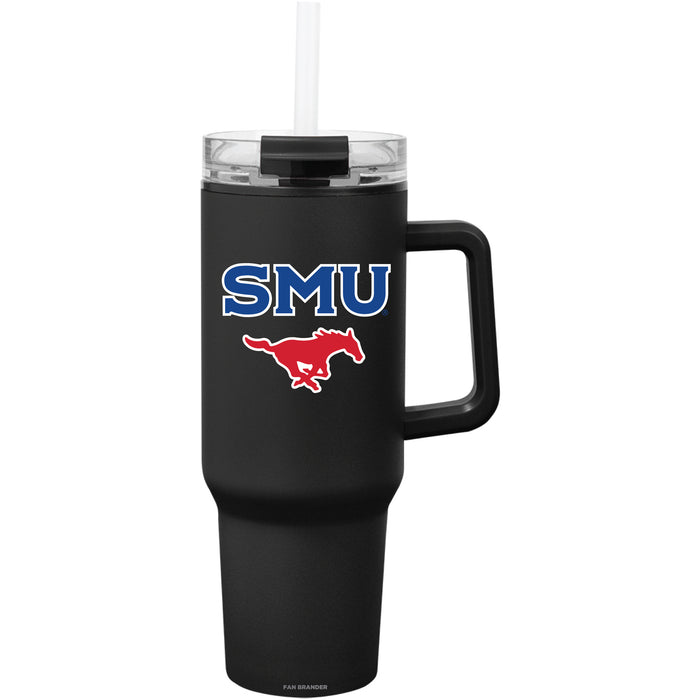 Fan Brander Quest Series 40oz Tumbler with SMU Mustangs Primary Logo