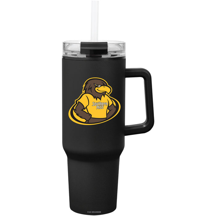 Fan Brander Quest Series 40oz Tumbler with Southern Mississippi Golden Eagles Secondary Logo