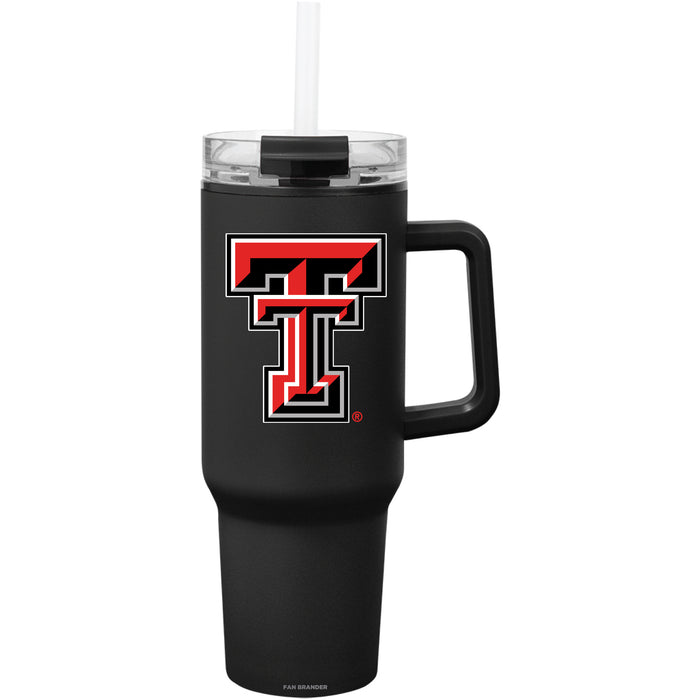 Fan Brander Quest Series 40oz Tumbler with Texas Tech Red Raiders Primary Logo