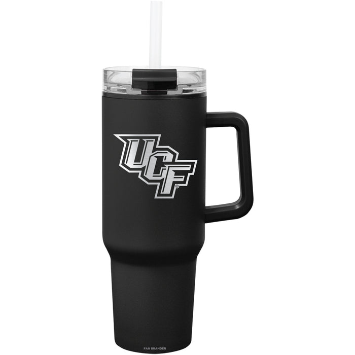 Fan Brander Quest Series 40oz Tumbler with UCF Knights Etched Primary Logo