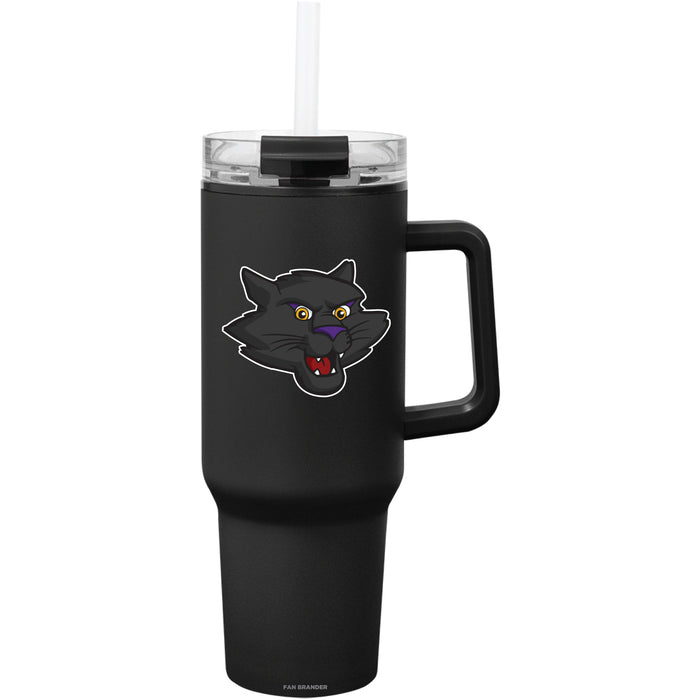 Fan Brander Quest Series 40oz Tumbler with Northern Iowa Panthers Secondary Logo