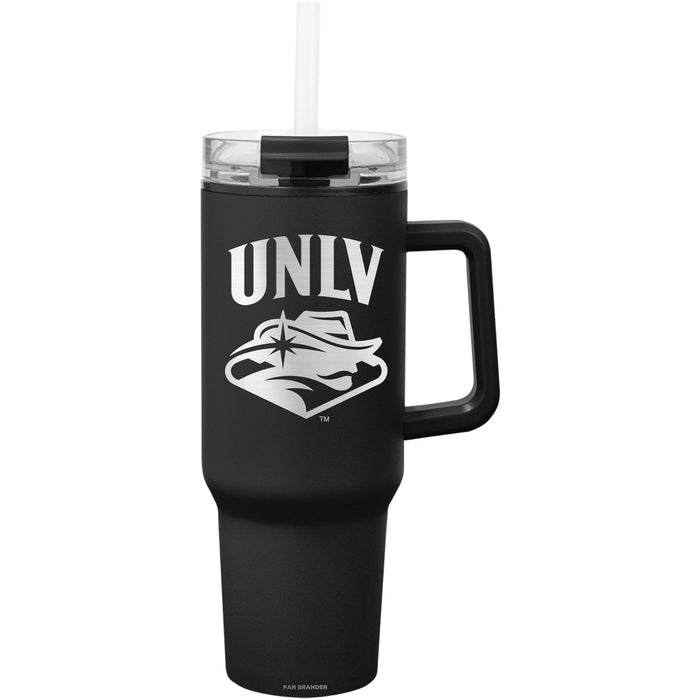 Fan Brander Quest Series 40oz Tumbler with UNLV Rebels Etched Primary Logo
