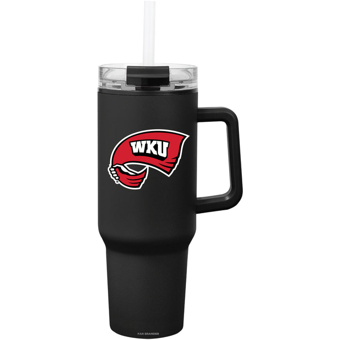 Fan Brander Quest Series 40oz Tumbler with Western Kentucky Hilltoppers Primary Logo