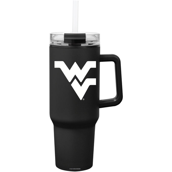 Fan Brander Quest Series 40oz Tumbler with West Virginia Mountaineers Primary Logo