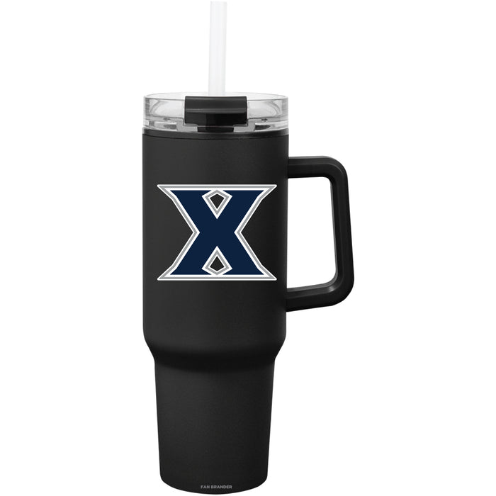 Fan Brander Quest Series 40oz Tumbler with Xavier Musketeers Primary Logo