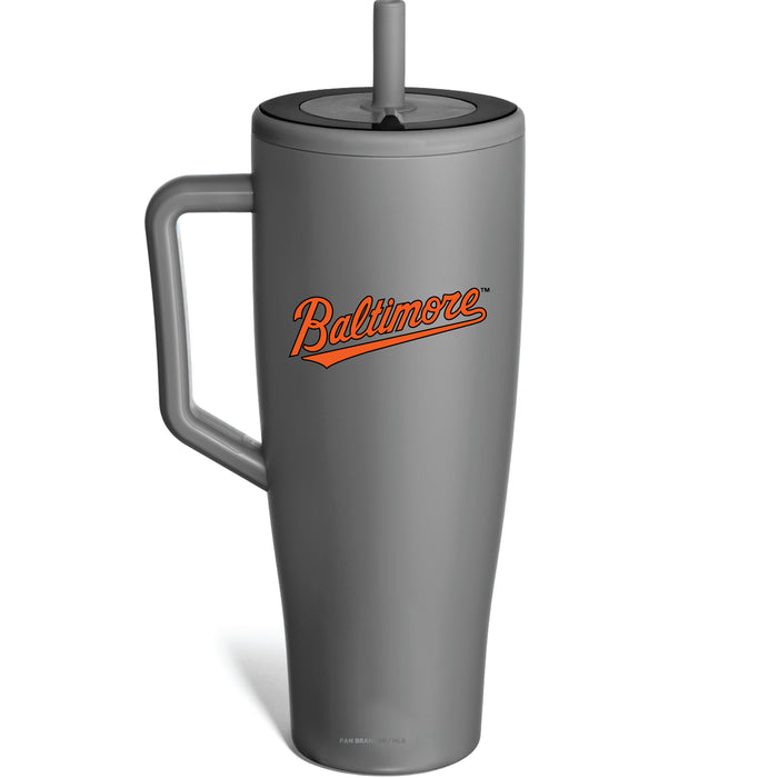 BruMate Era Tumbler with Baltimore Orioles Workmark Logo