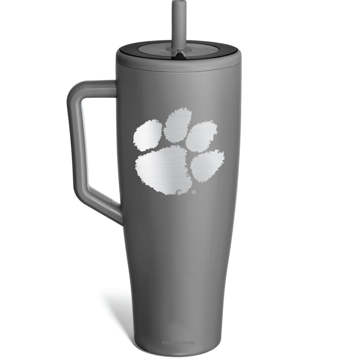 BruMate Era Tumbler with Clemson Tigers Etched Primary Logo
