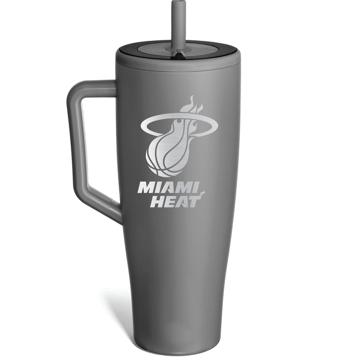 BruMate Era Tumbler with Miami Heat Etched Primary Logo