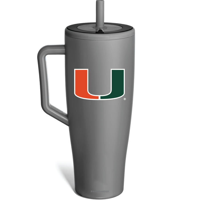 BruMate Era Tumbler with Miami Hurricanes Primary Logo