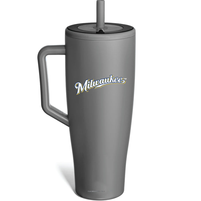 BruMate Era Tumbler with Milwaukee Brewers Workmark Logo