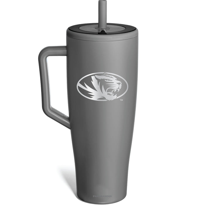 BruMate Era Tumbler with Missouri Tigers Etched Primary Logo