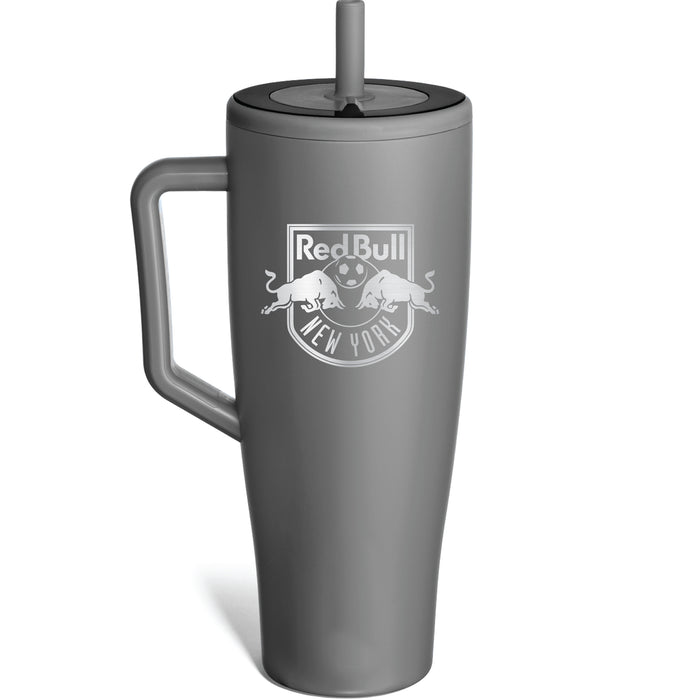 BruMate Era Tumbler with New York Red Bulls Etched Primary Logo