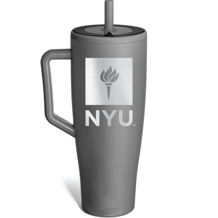 BruMate Era Tumbler with NYU Etched Primary Logo