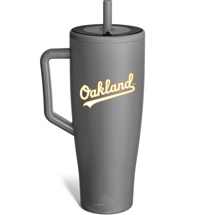 BruMate Era Tumbler with Oakland Athletics Workmark Logo