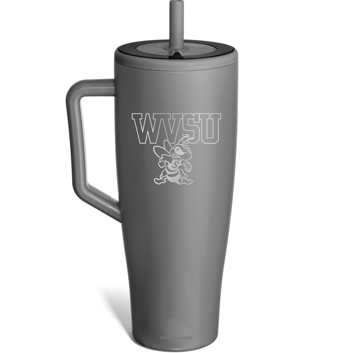 BruMate Era Tumbler with West Virginia State Univ Yellow Jackets Etched Primary Logo