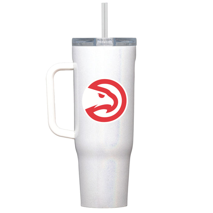 Corkcicle Cruiser 40oz Tumbler with Atlanta Hawks Primary Logo