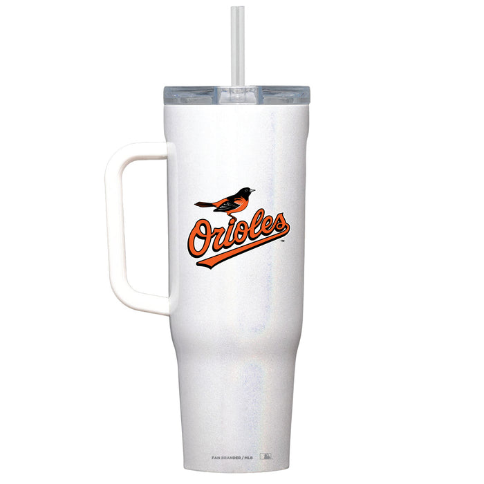 Corkcicle Cruiser 40oz Tumbler with Baltimore Orioles Secondary Logo