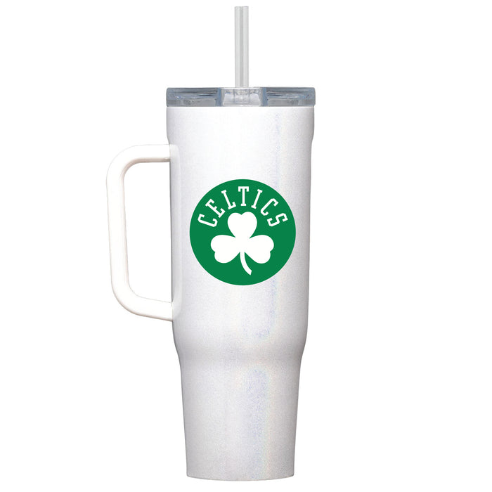 Corkcicle Cruiser 40oz Tumbler with Boston Celtics Secondary Logo