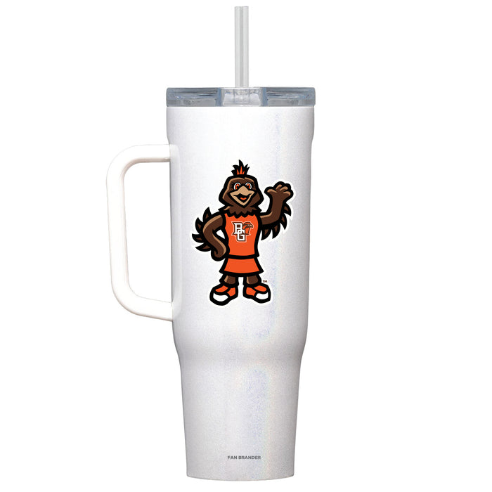 Corkcicle Cruiser 40oz Tumbler with Bowling Green Falcons Secondary Logo