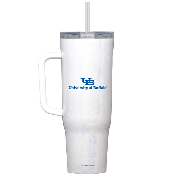 Corkcicle Cruiser 40oz Tumbler with Buffalo Bulls Primary Logo