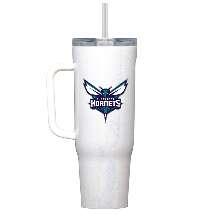 Corkcicle Cruiser 40oz Tumbler with Charlotte Hornets Primary Logo