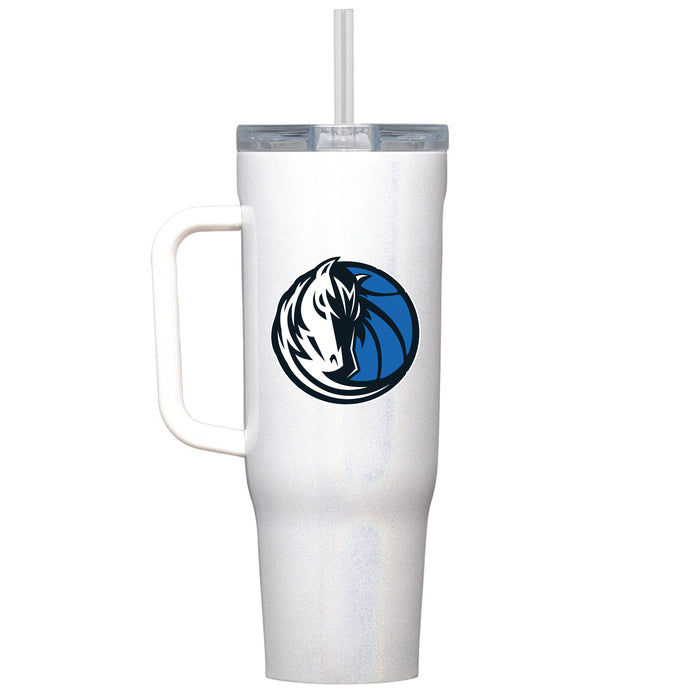 Corkcicle Cruiser 40oz Tumbler with Dallas Mavericks Primary Logo